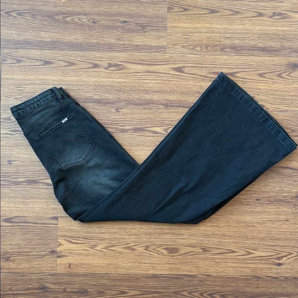 Lucky & Blessed Women’s Dark Wide Leg Jeans